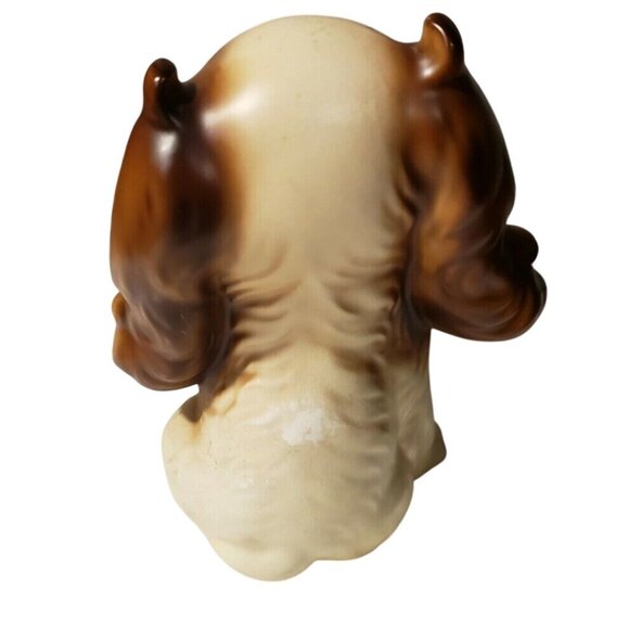 Vintage United China & Glass Co. Japan Ceramic Cocker Spaniel Puppy Figurine - Picture 3 of 7